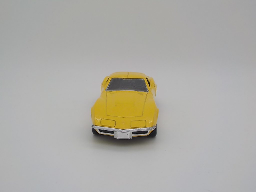 Voiture Miniature Chevrolet Corvette 1967 Jaune - Échelle 1/43 - NewRay - Modèle Collection Américaine - 6